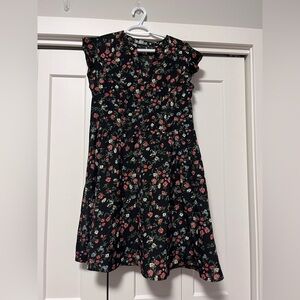 Flower print dress